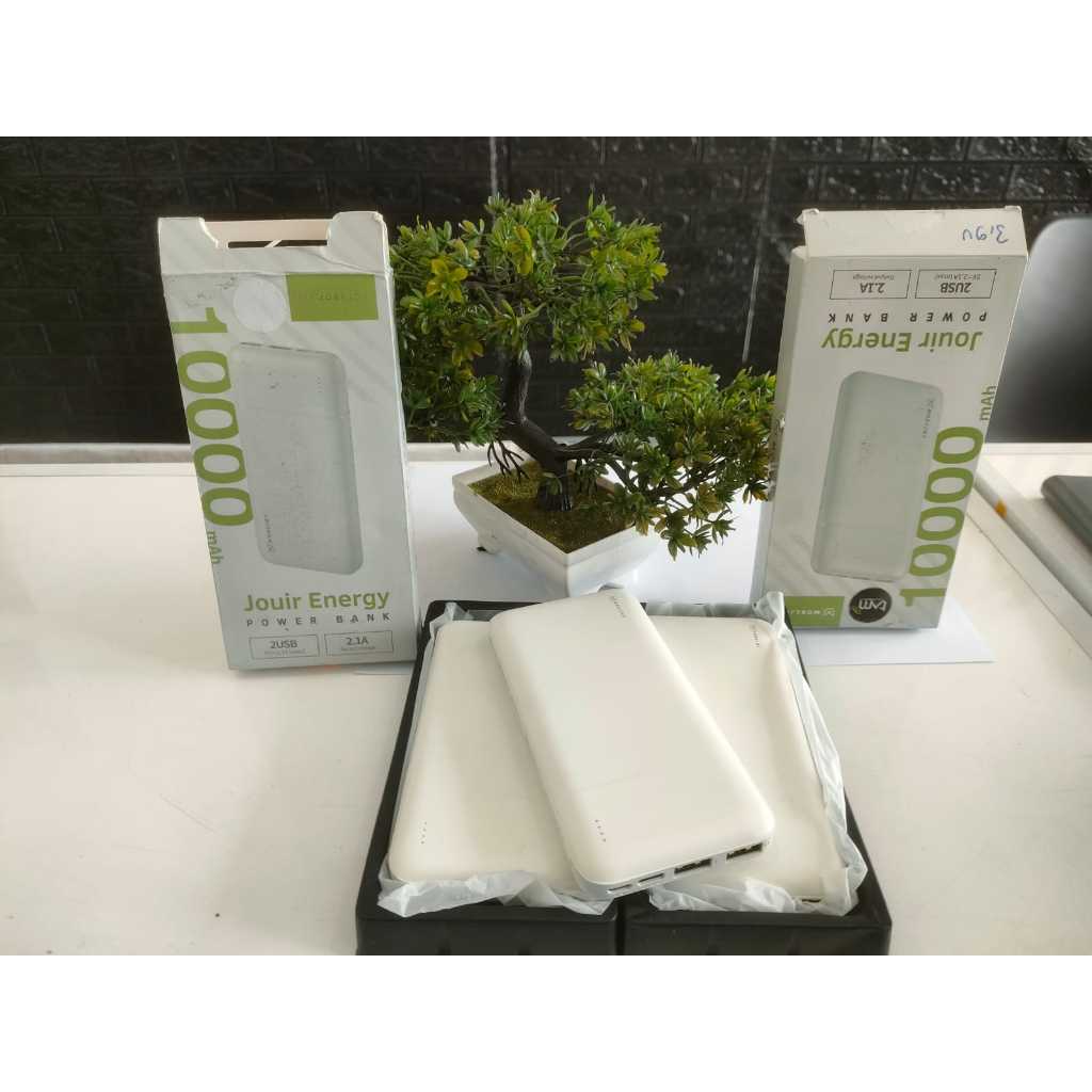 Powerbank 10000 mAh Micro Morejoy JouirEnergy WHITE