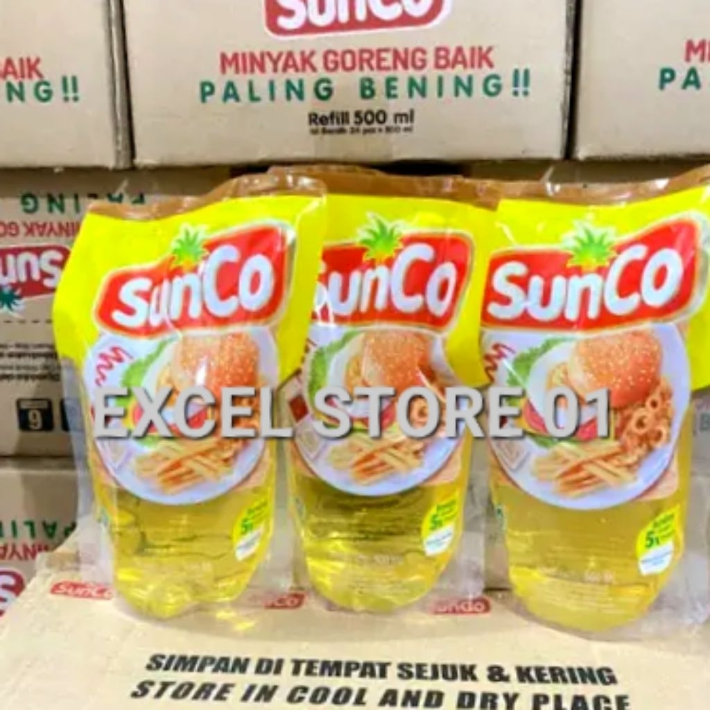 

SUNCO 2L x 2DUS MINYAK GORENG BERKUALITAS