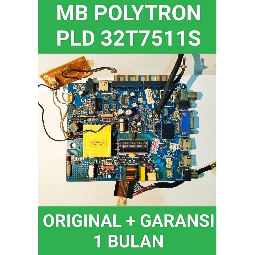Mb Polytron PLD32T7511S Mainboard Polytron PLD32T7511S Mesin Polytron PLD32T7511S Module Polytron PL