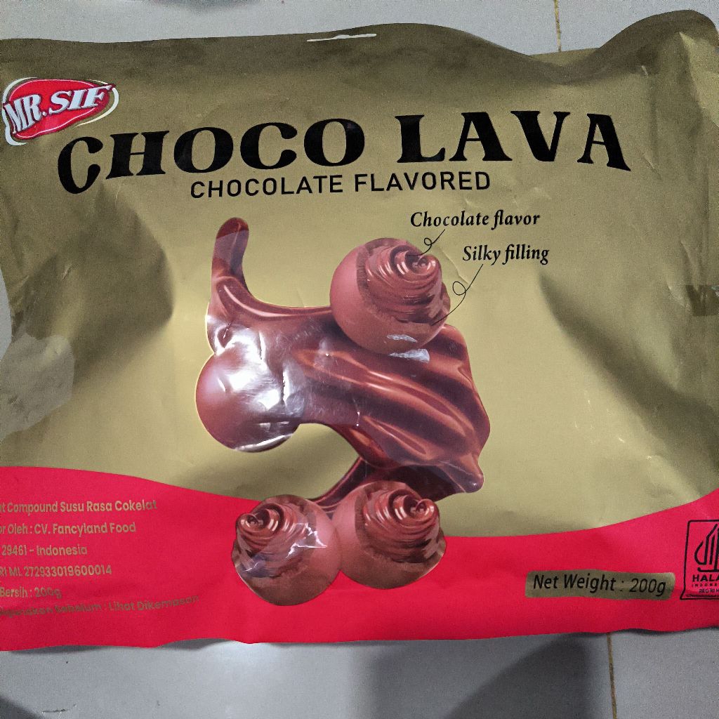 

(sale) MR.SIF Choco lava 200 gram( oleh oleh Bintan )