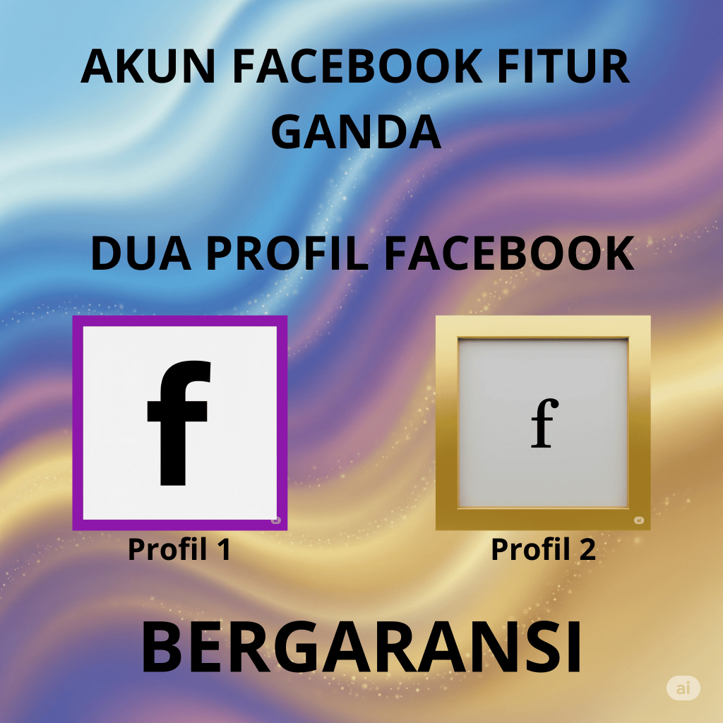 AKUN FACEBOOK  / FB, TUA FITUR GANDA, PROFIL GANDA
