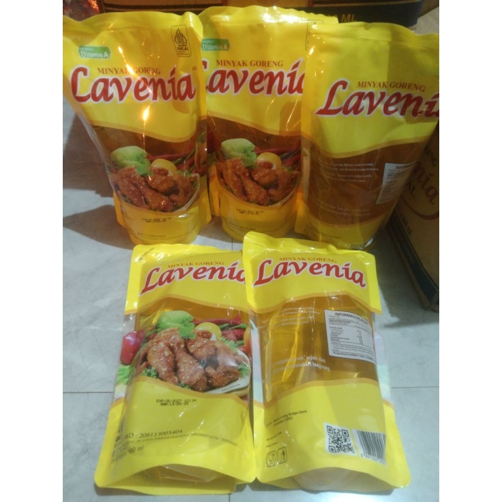 Minyak Goreng Lavenia 900Ml 12Pcs Promo 1Dus