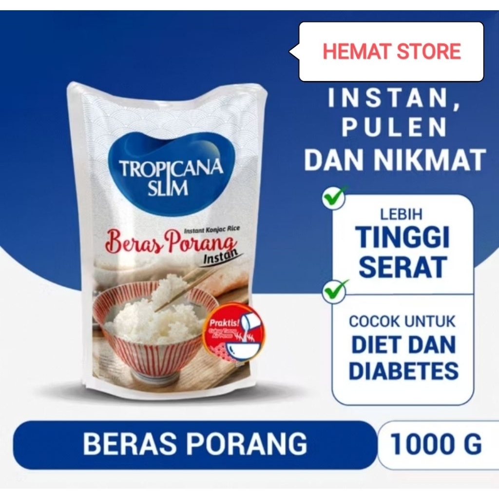 

TROPICANA SLIM BERAS PORANG 1 KG