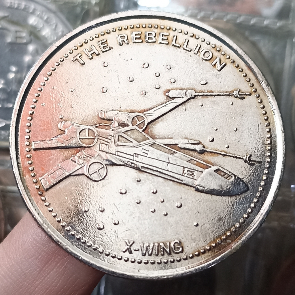 Koin Token Star Wars Rogue One - X Wing