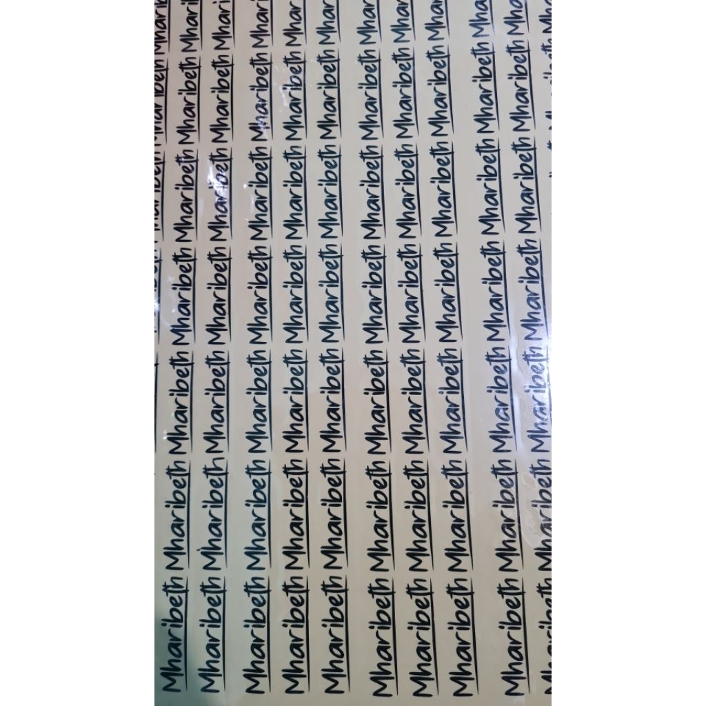 

Pesanan sticker cutting