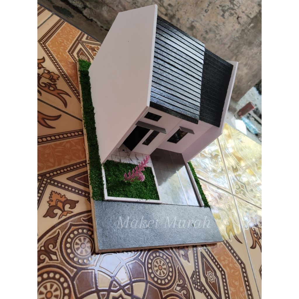Miniatur Rumah Maket Rumah Minimalis