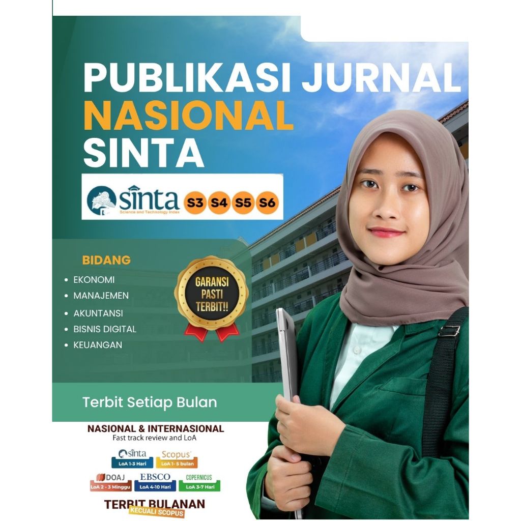 Jurnal Nasional Sinta 5 Manajemen, Ekonomi, Keuangan, Akuntansi, Bisnis Fastrack Publish