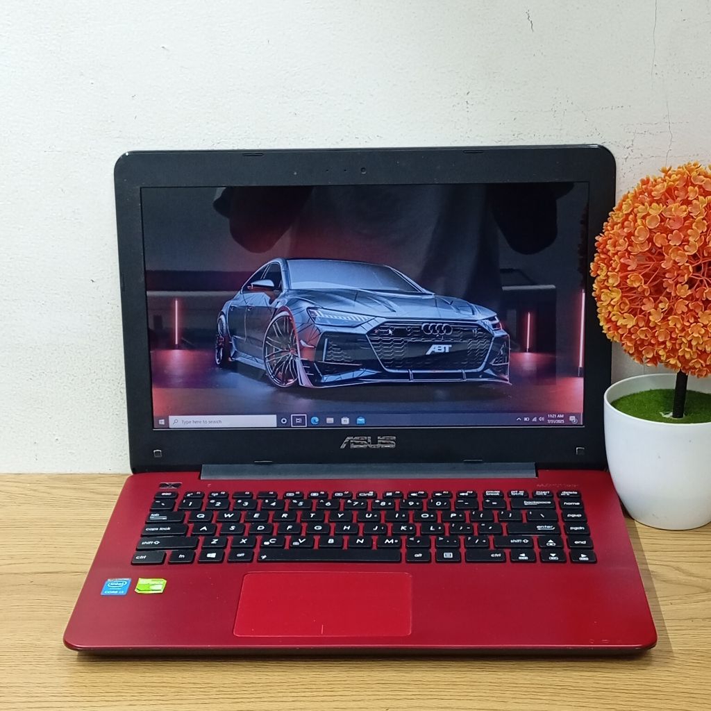 Laptop Untuk SEKOLAH/KERJA/KULUAH Asus X445LD intell Core i3 Gen4 Vga 820m 2GB Ram4GB/Ssd128GB/Hdd50