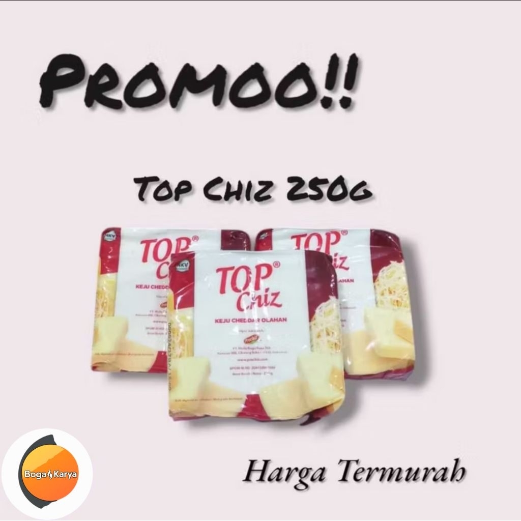 

PROMOO!!! Keju Topchiz 250 gram