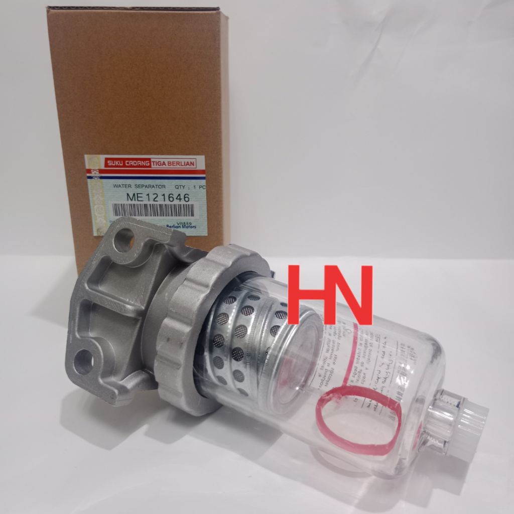 separator canter filter solar bawah canter