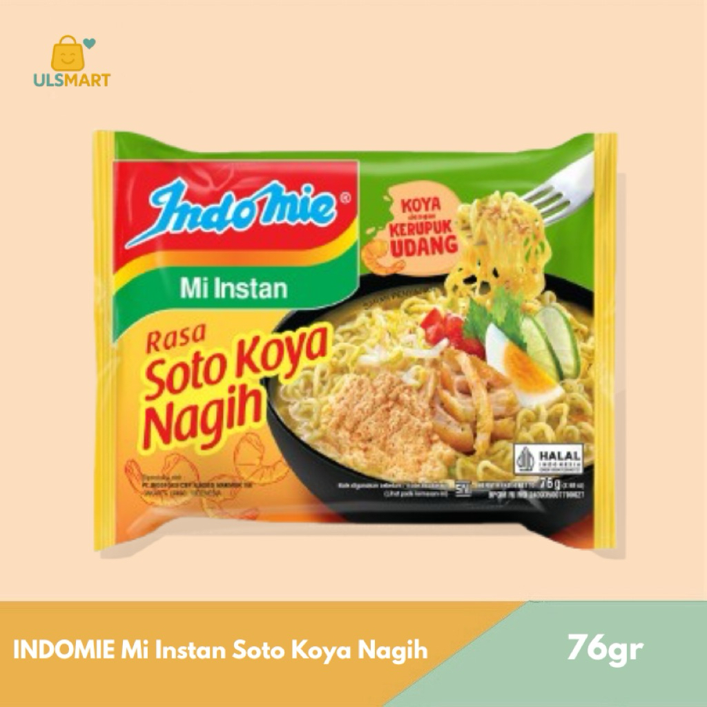 

INDOMIE Mi Instan Soto Koya Nagih