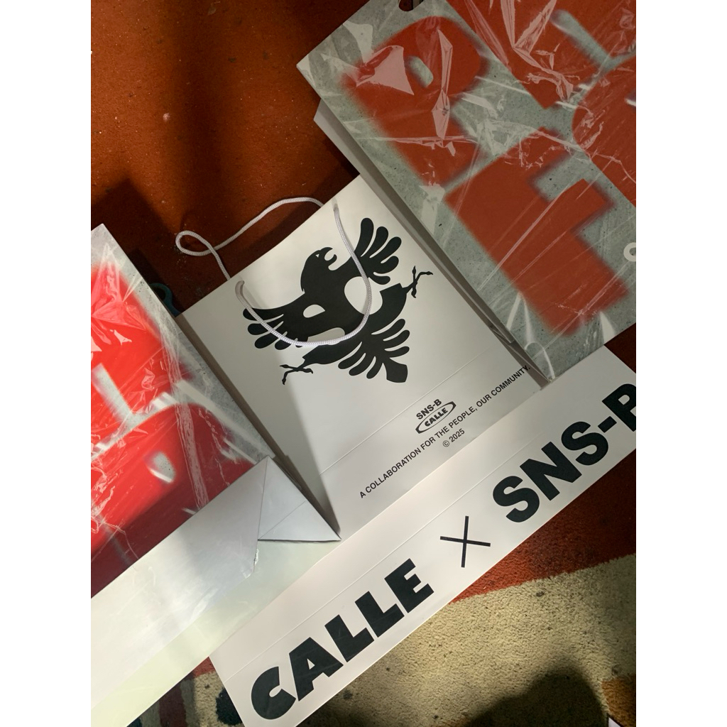 

paper bag calle x snsb