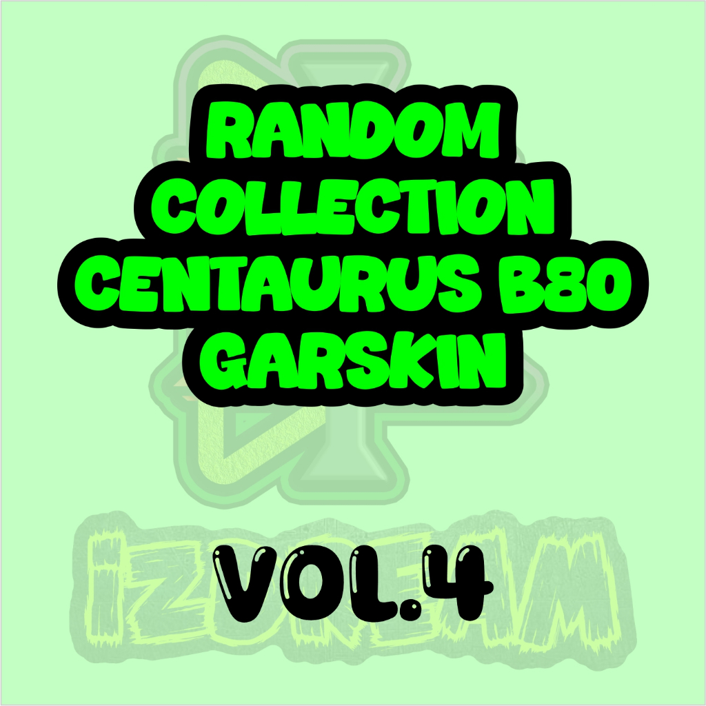 

STICKER RANDOM COLLECTION INNER CENTA B80 (VOL.4)