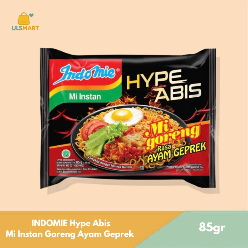 

INDOMIE Hype Abis Mi Instan Goreng Ayam Geprek
