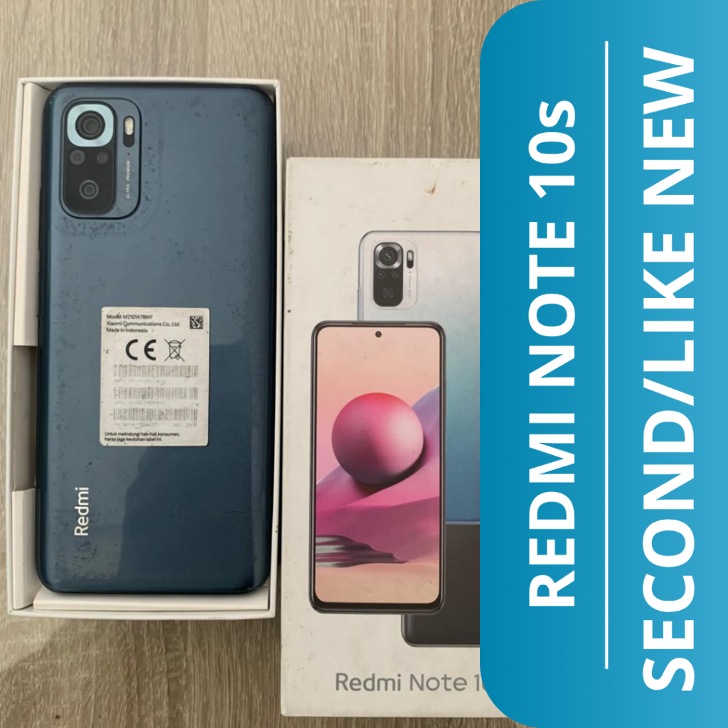 REDMI NOTE 10s 8+3/128GB / REDMI NOTE 10s HP SECOND