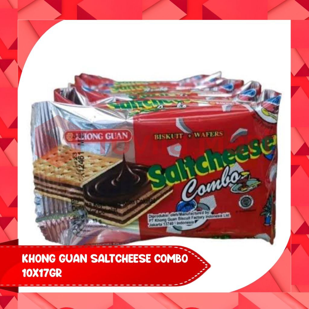 

Khong Guan Saltcheese Combo Renceng Isi 10