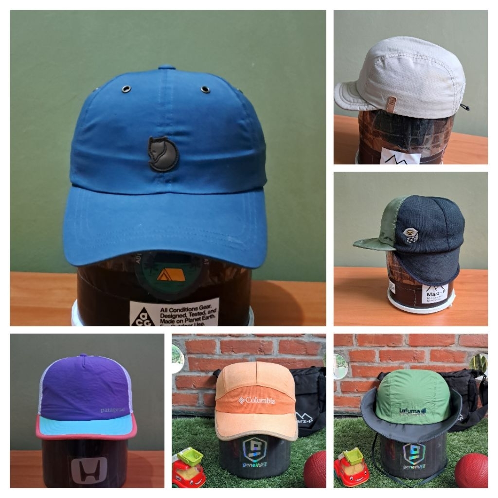 Outdoor brand series - GORETEX. Cap, Rimba, Bucket, Komando