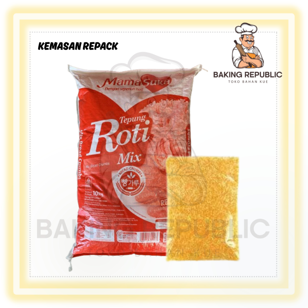 

MAMASUKA | MAMASUKA TEPUNG ROTI MIX KEMASAN REPACK | 500 GR | 1 KG