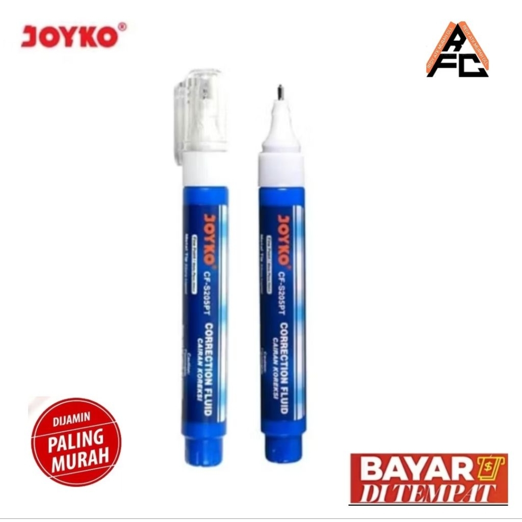 

Correction Fluid/Tipe-x Cair Joyko Cf-S205PT ( 1pak/12pcs )Original