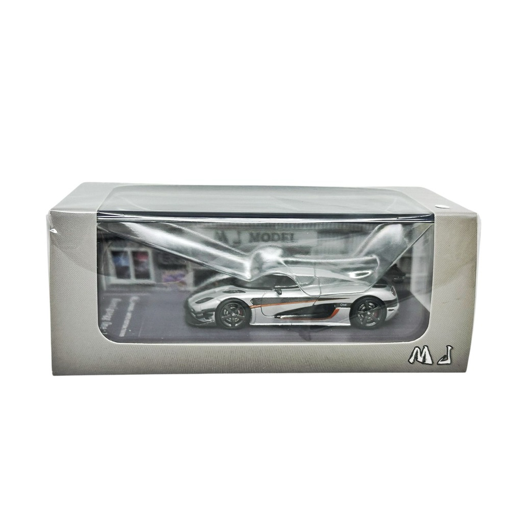 MJ Model 64 Koenigsegg Agera One 1 Silver