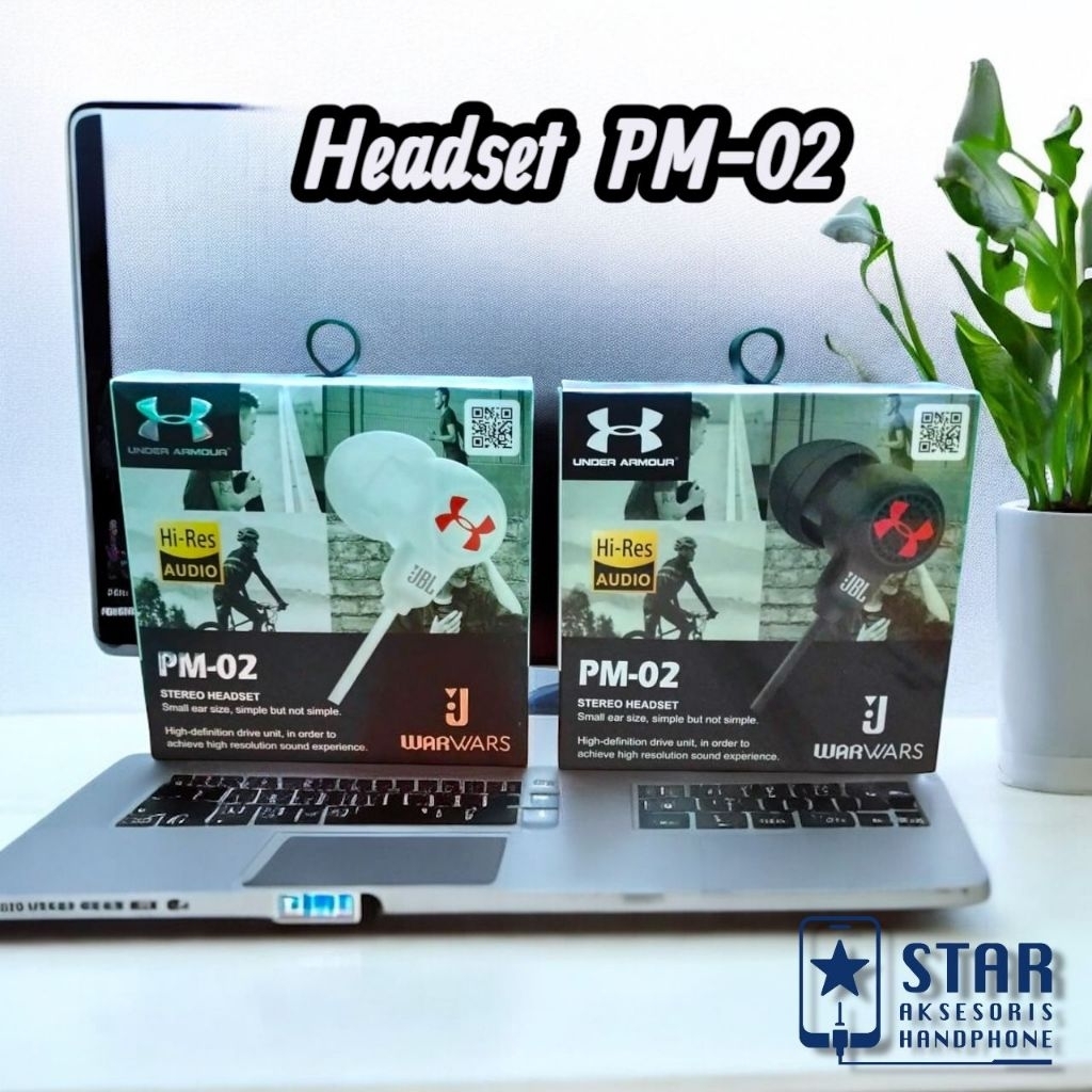 Headset PM02 Handsfree PM-02 Earphone JBL PM-02