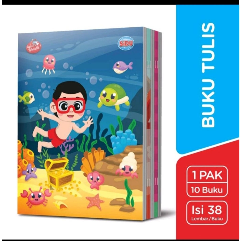 

buku sidu 38 lembar 1 pack isi 10 buku
