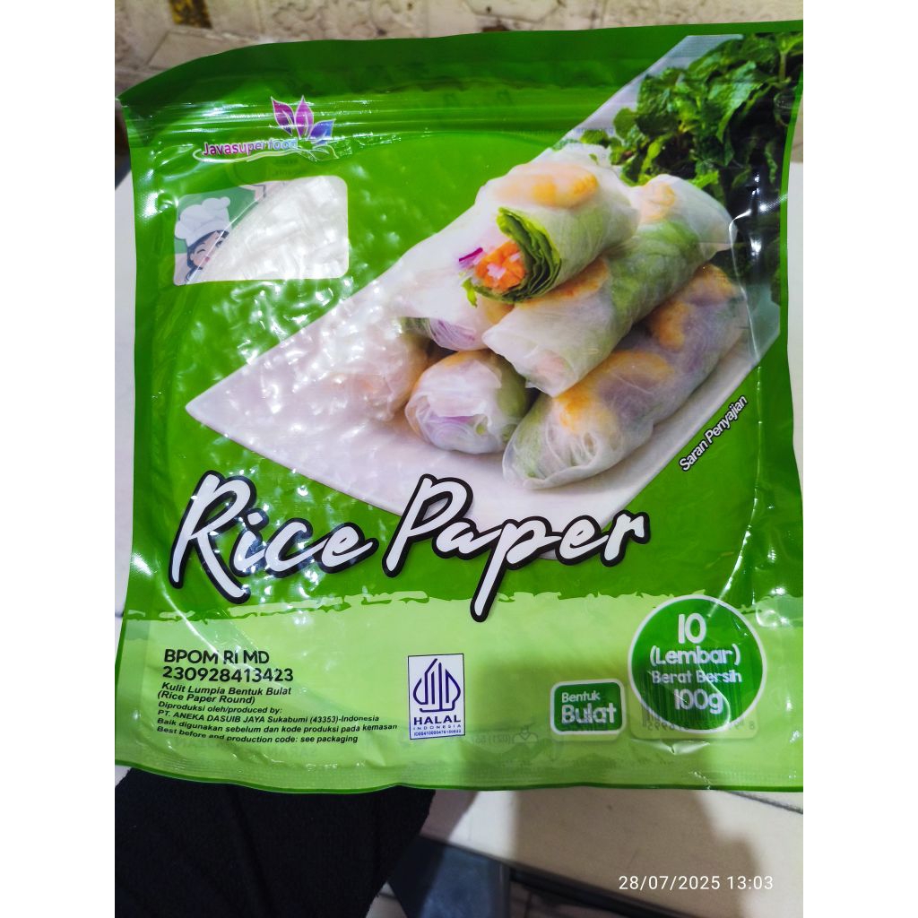 

rice paper 10 lembar