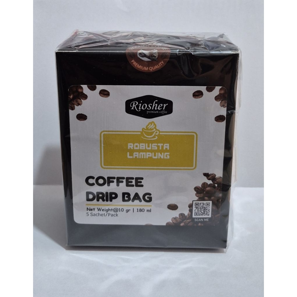 

Coffee Drip Bag-Coffee Robusta Lampung Petik Merah