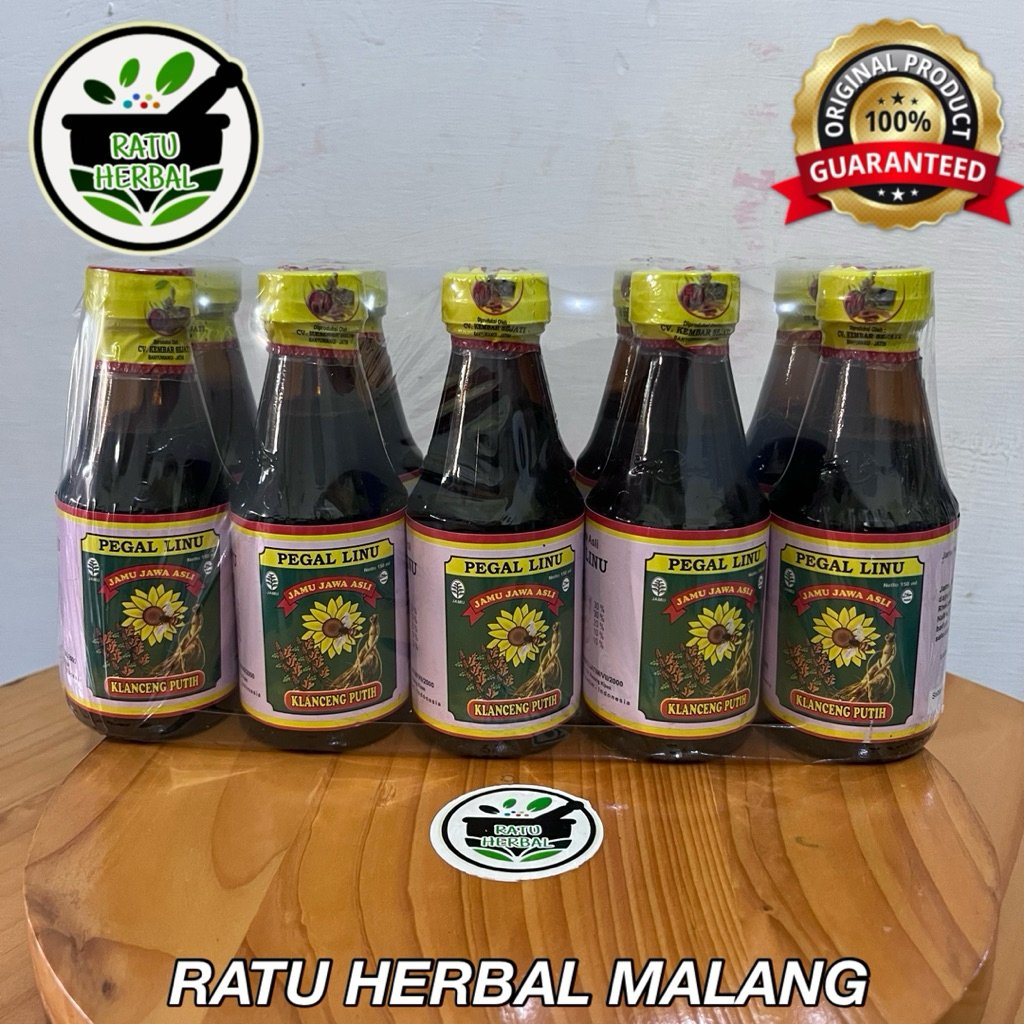 Jamu Klanceng Putih isi 150ml Botol Kecil 100% Original