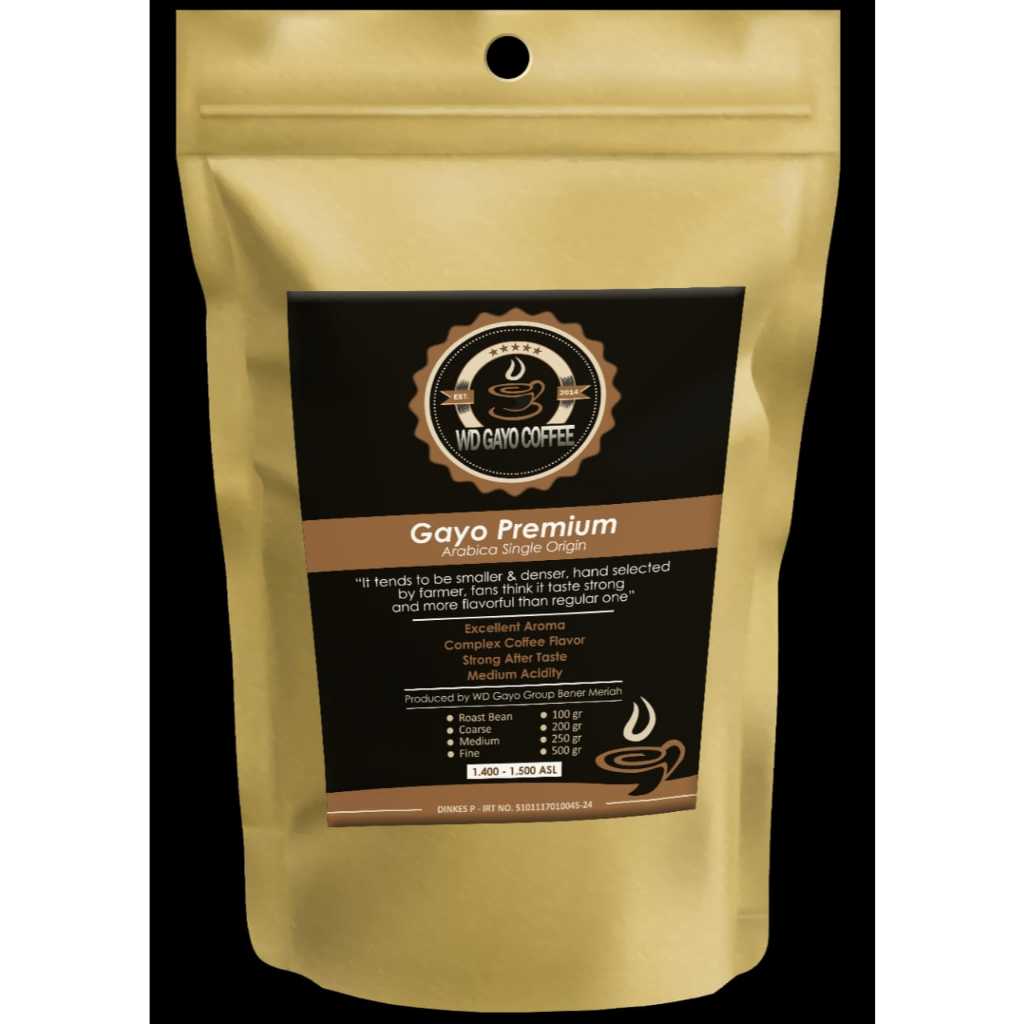 

Kopi Gayo Premium Arabica Single Origin 1kg
