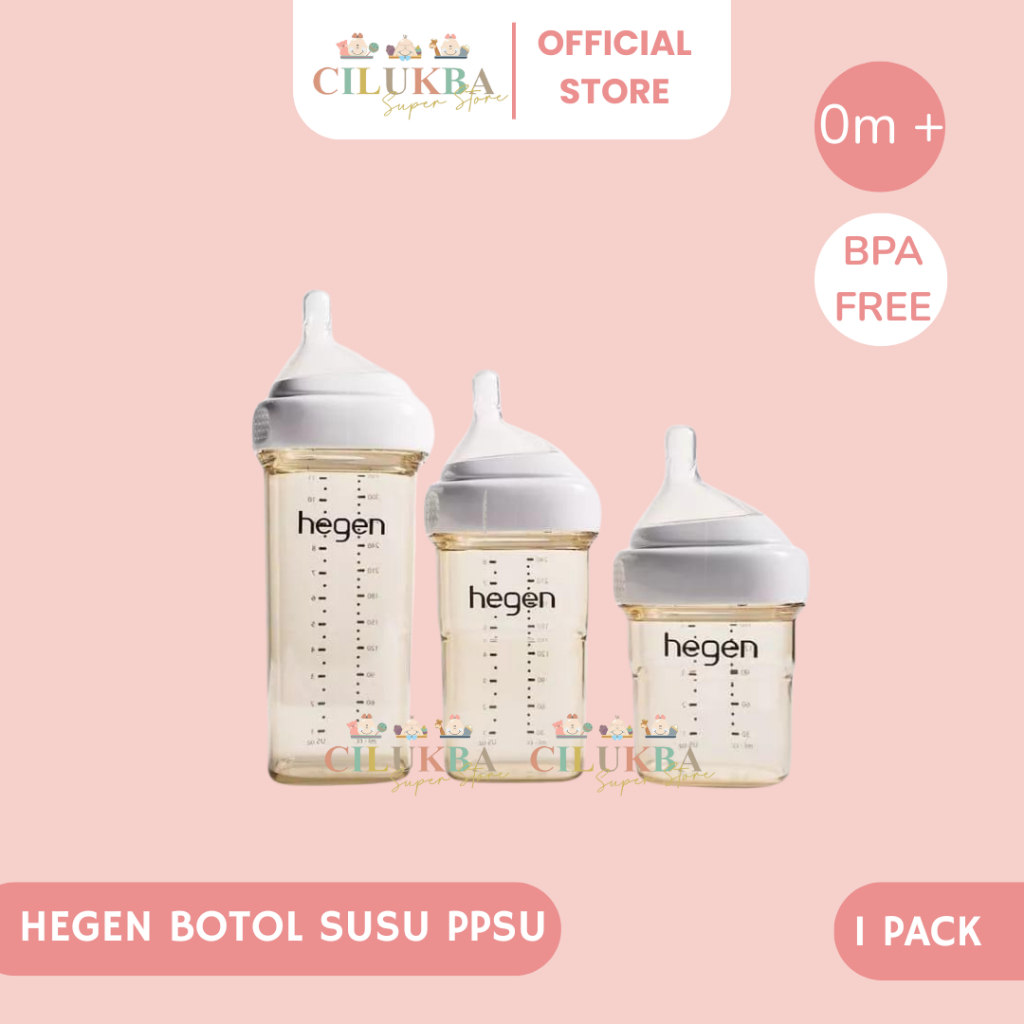 HEGEN PPSU BOTTLE | BOTOL SUSU PPSU | PPSU | BOTOL SUSU | BOTOL DOT | BOTOL SUSU BAYI