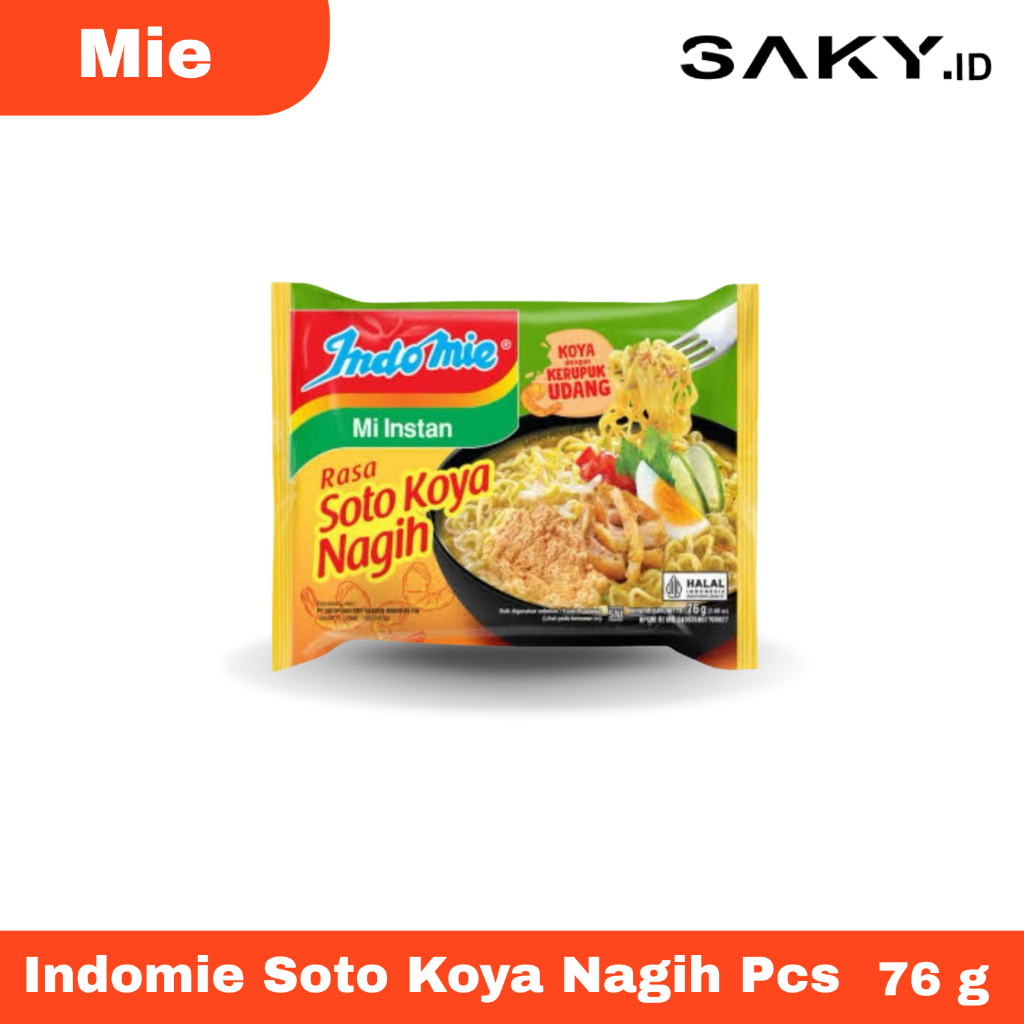 

Indomie Soto Koya Nagih 76 G