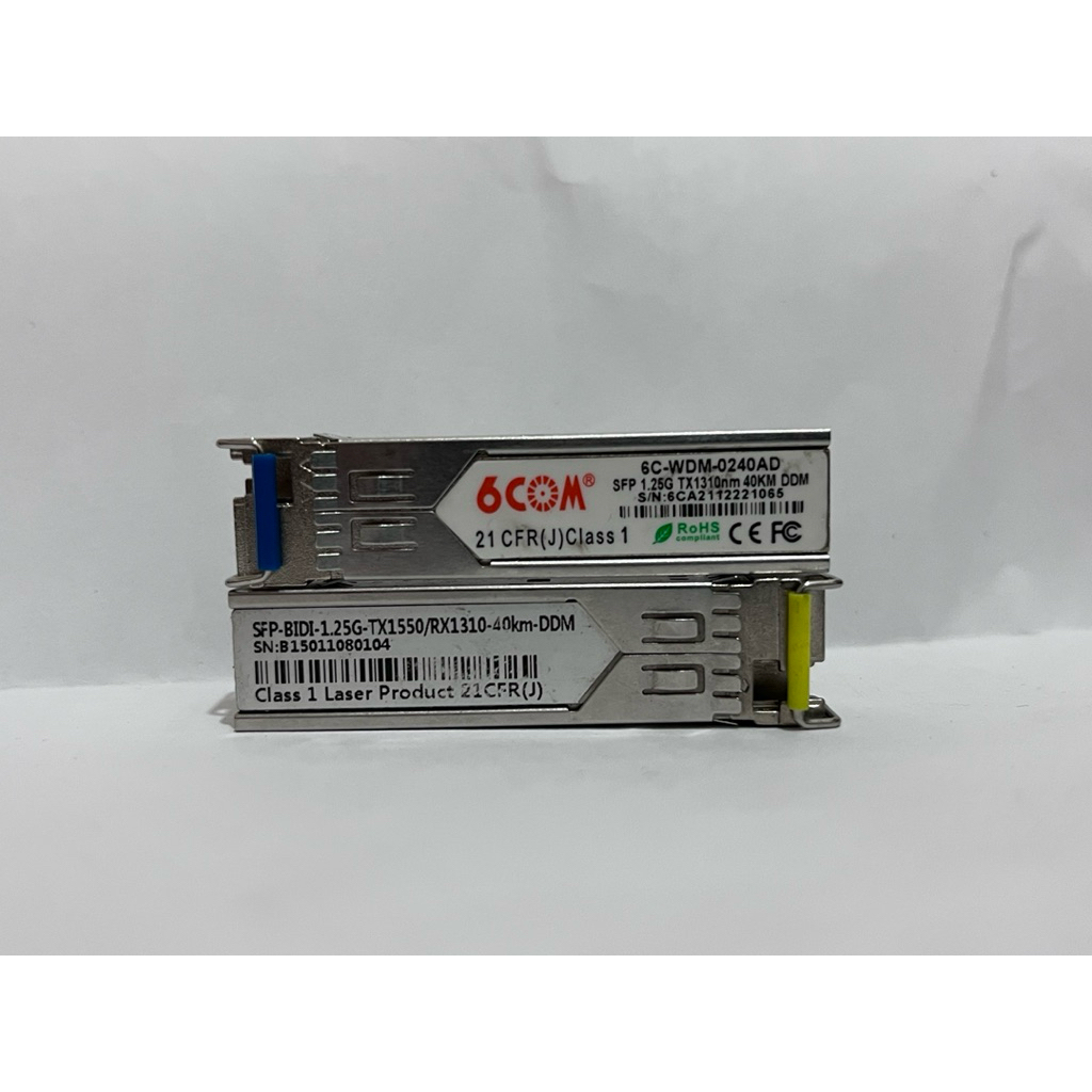SFP BIDI 1.25G 40km Compatible SFP 1G 40km LC Sepasang
