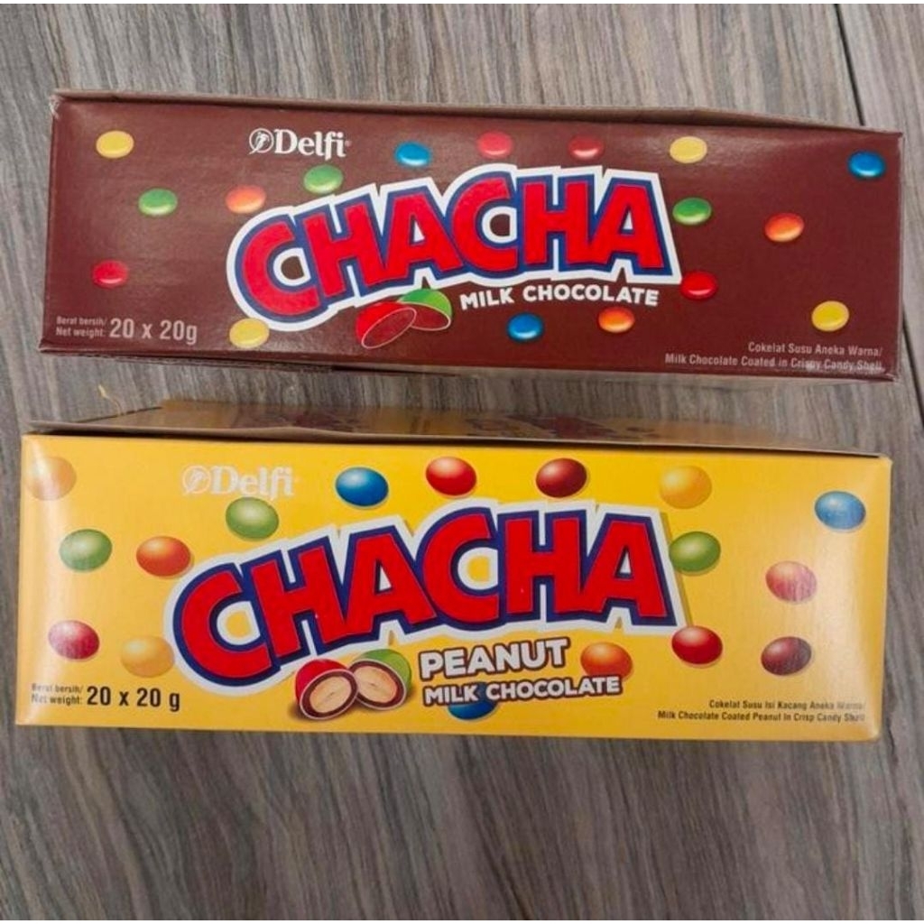 

Delfi ChaCha Peanut Milk Chocolate 20gr 1 Box