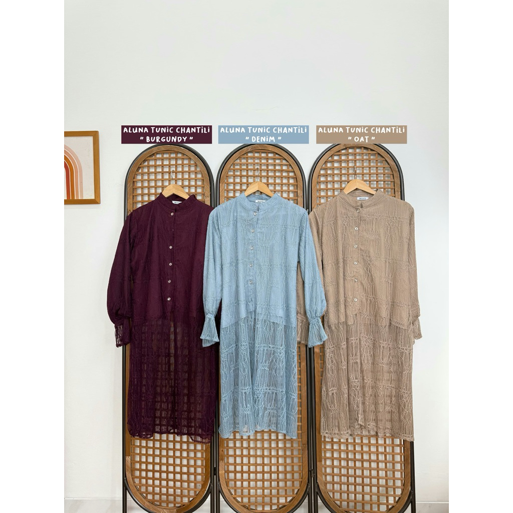 LOCANA LABEL / ALUNA RENDA TUNIK TALI ORIGINAL LOCANA LABEL / FREE GIFT