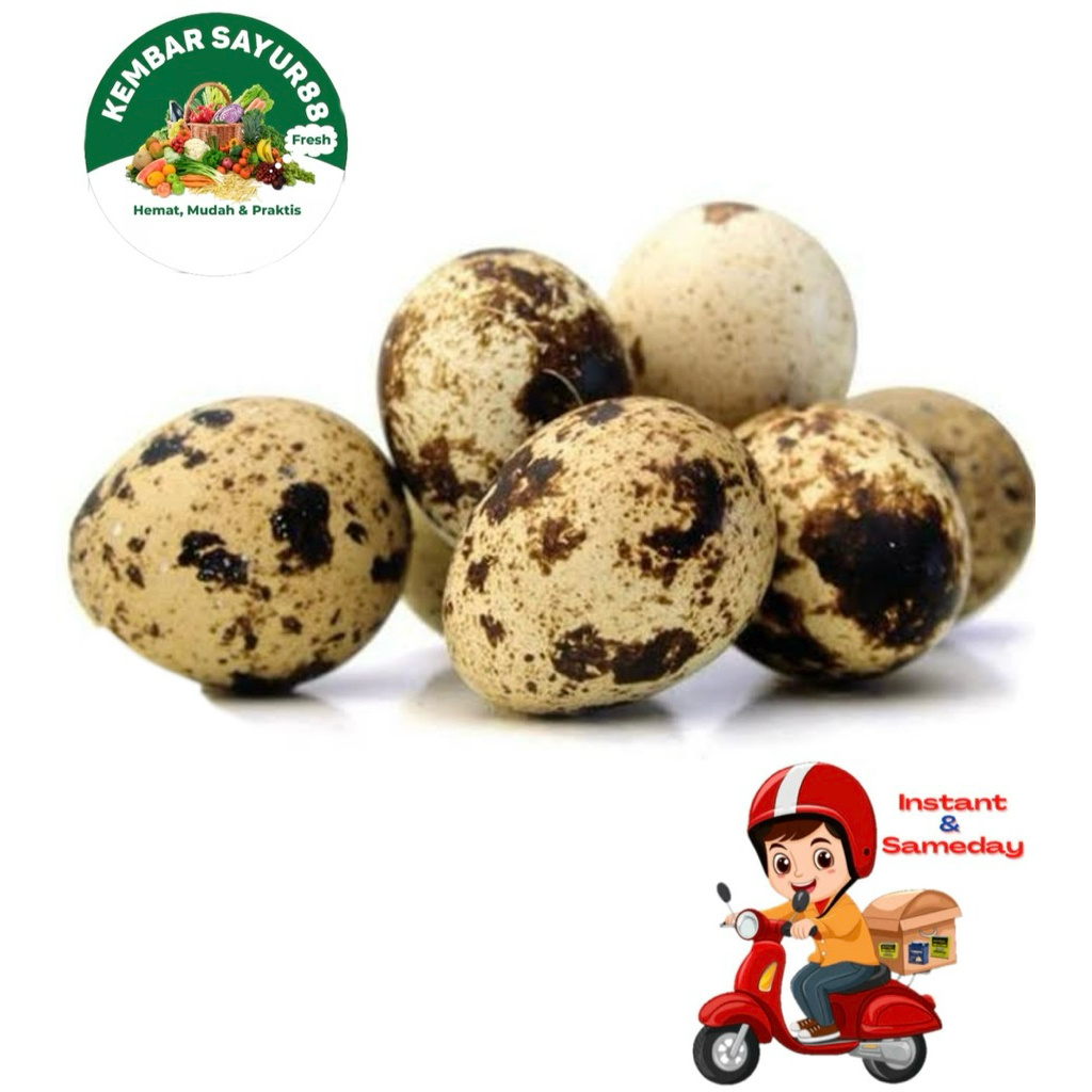 

Telur Puyuh 20 biji -Kembarsayur88