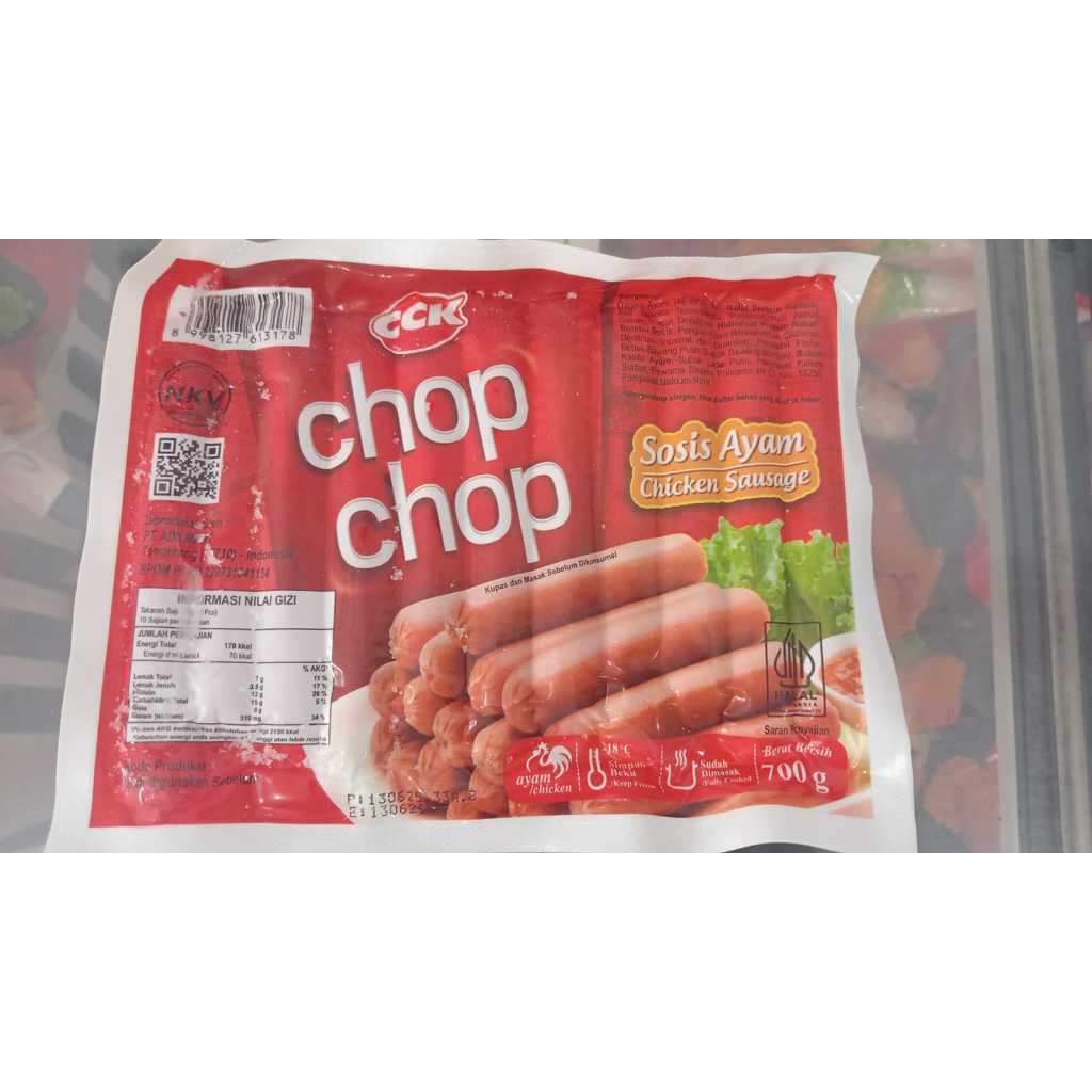 

Chop Chop Sosis Ayam 700 Gram – Frozen Food Siap Masak