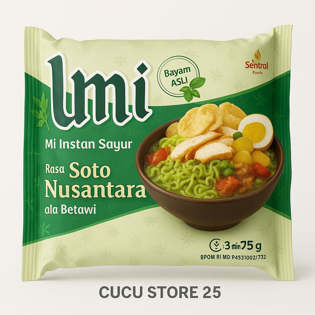 

Mie Instan Sayur UMI - Rasa Soto Nusantara ala Betawi