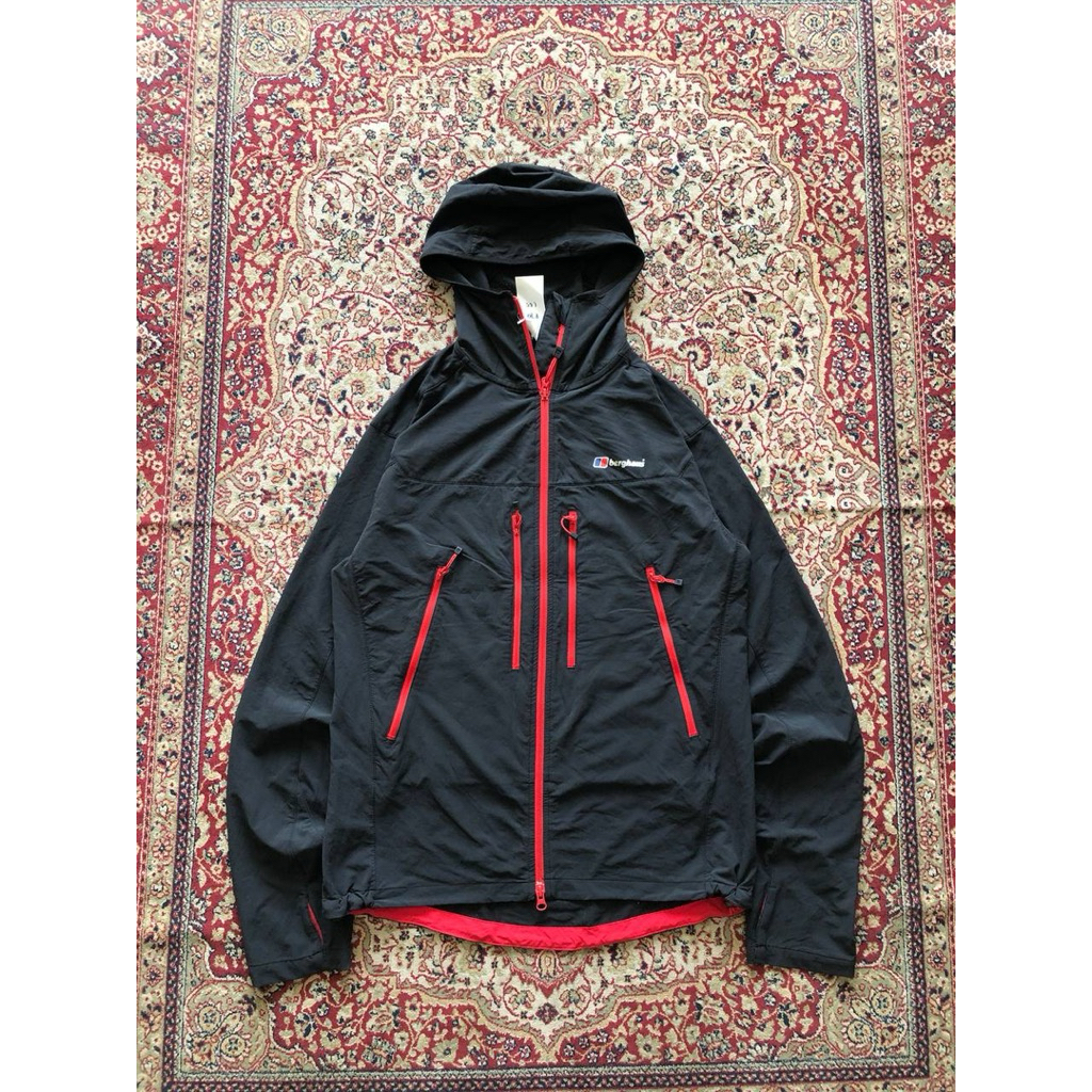 Berghaus pordoi soft shell jacket Vintage leather Berghaus outdoor jacket HG458