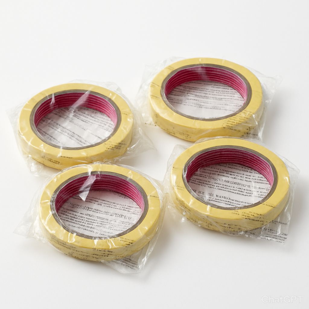

Selotip Kertas Kuning 24mm Nanko – Masking Tape untuk Cat & Kerajinan