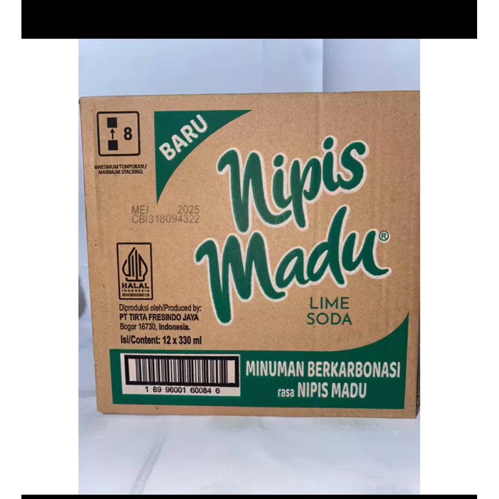 

Minuman Nipis Madu 1karton 12botol