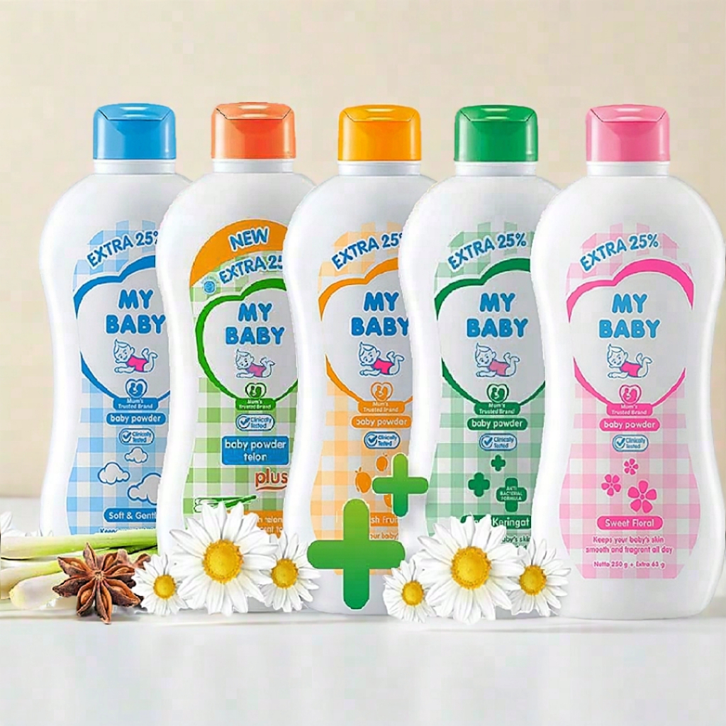My Baby Powder Bedak Bayi 50gr kecil