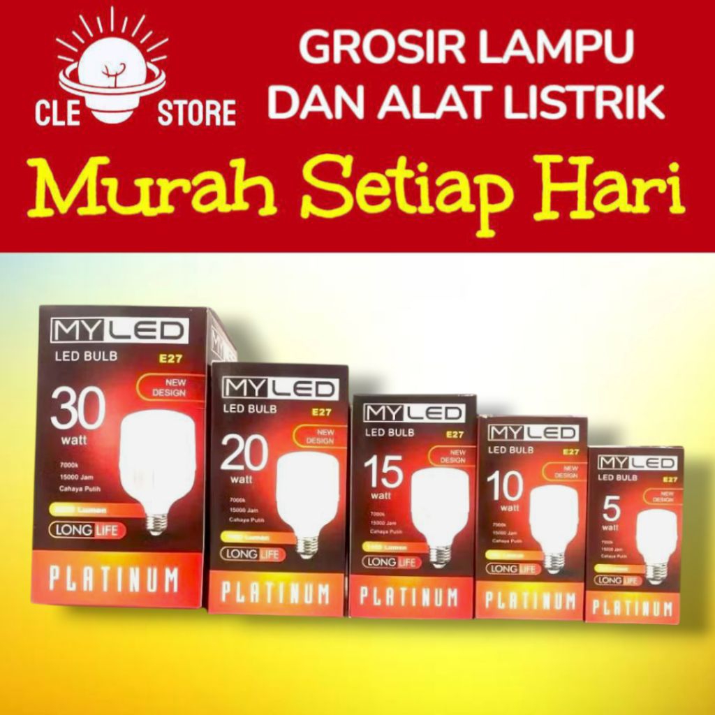 Grosir MYLED Lampu LED Murah Berkualitas 30-5 Watt My LED By Luby