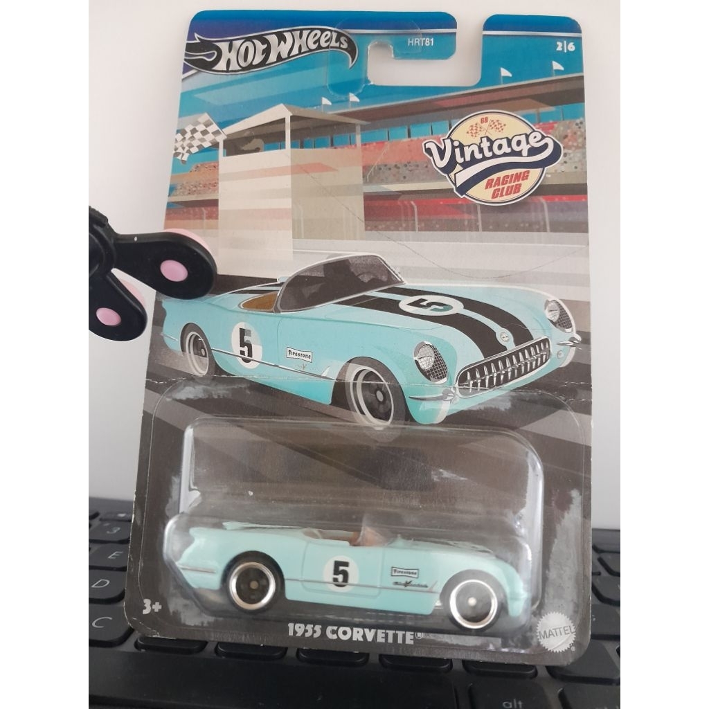222. HOT WHEELS VINTAGE RACING CLUB 1955 CORVETTE