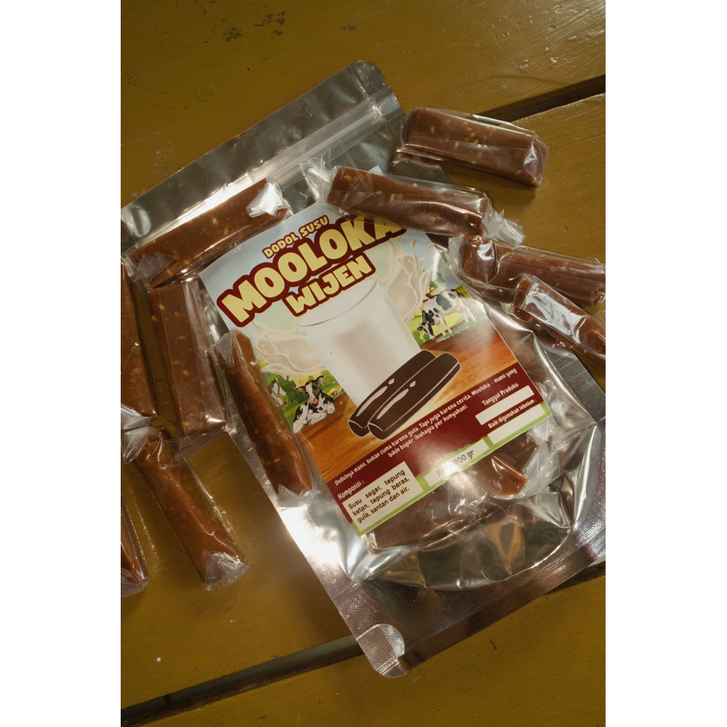 

Dodol susu Moolôka Wijen