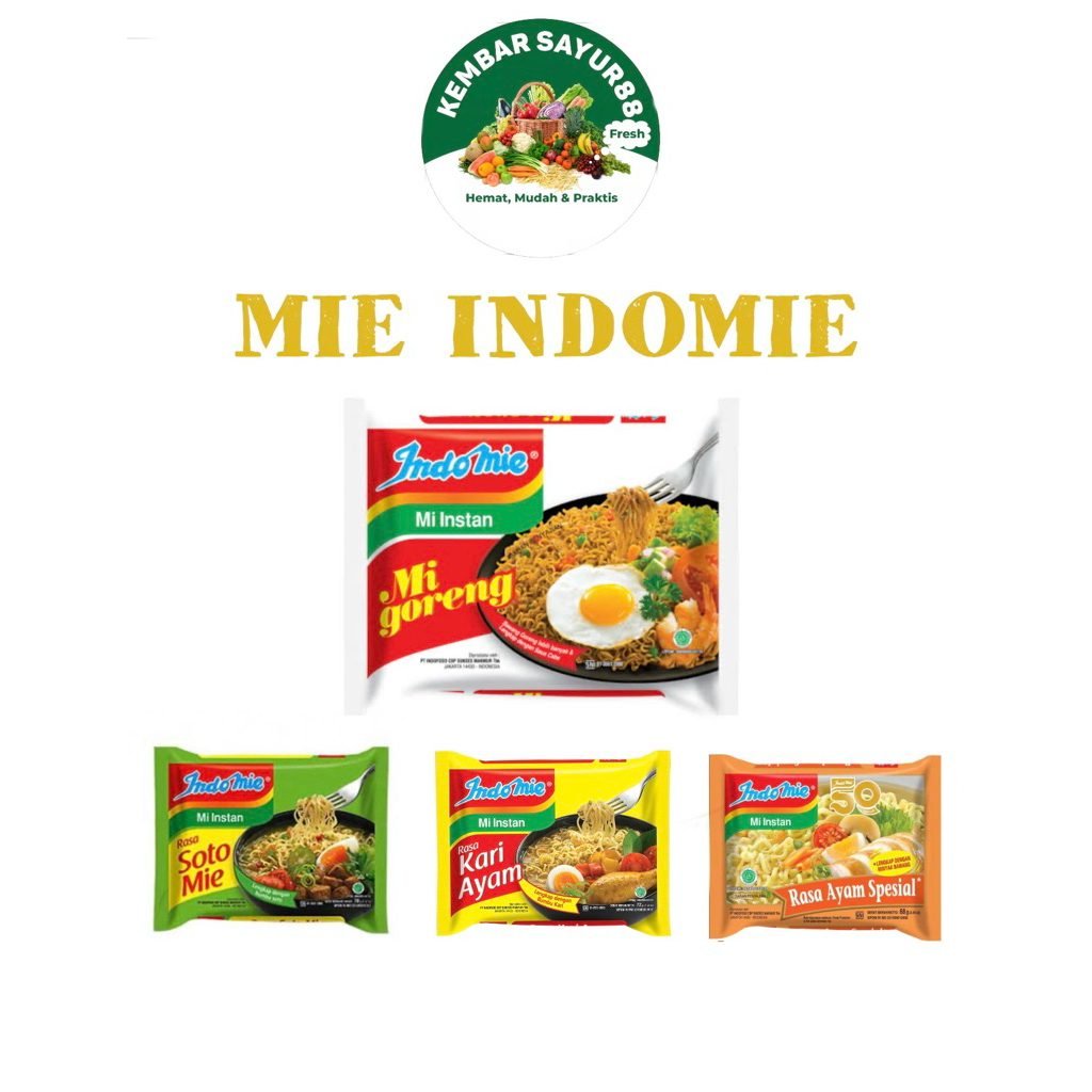 

Mie Indomie Goreng/Soto/Kari/Spesial - kembarsayur88