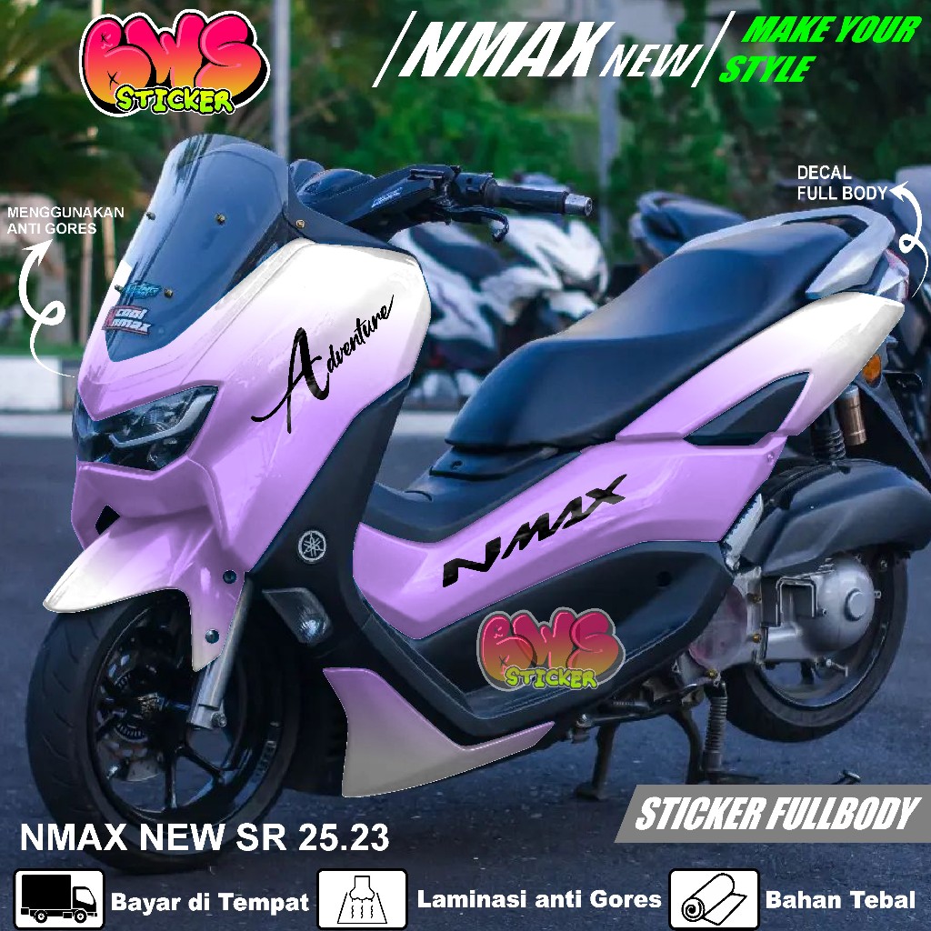 COD Decal Sticker Full Body All New Nmax Tahun 2020 2021 2022 2023 2024 Sticker Full Body Nmax New M