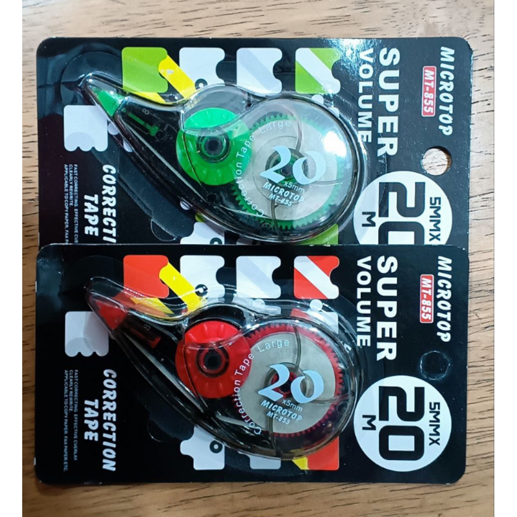 

Tipe-X kertas correction tape kualitas bagus panjang 20 meter 1 pcs