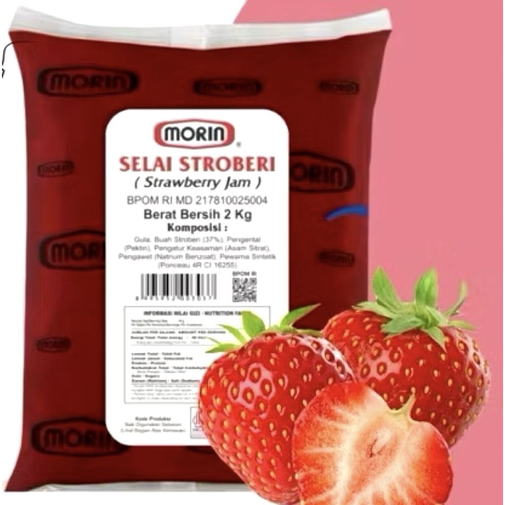 

Morin Topping/Jam Strawberry 2 Kg