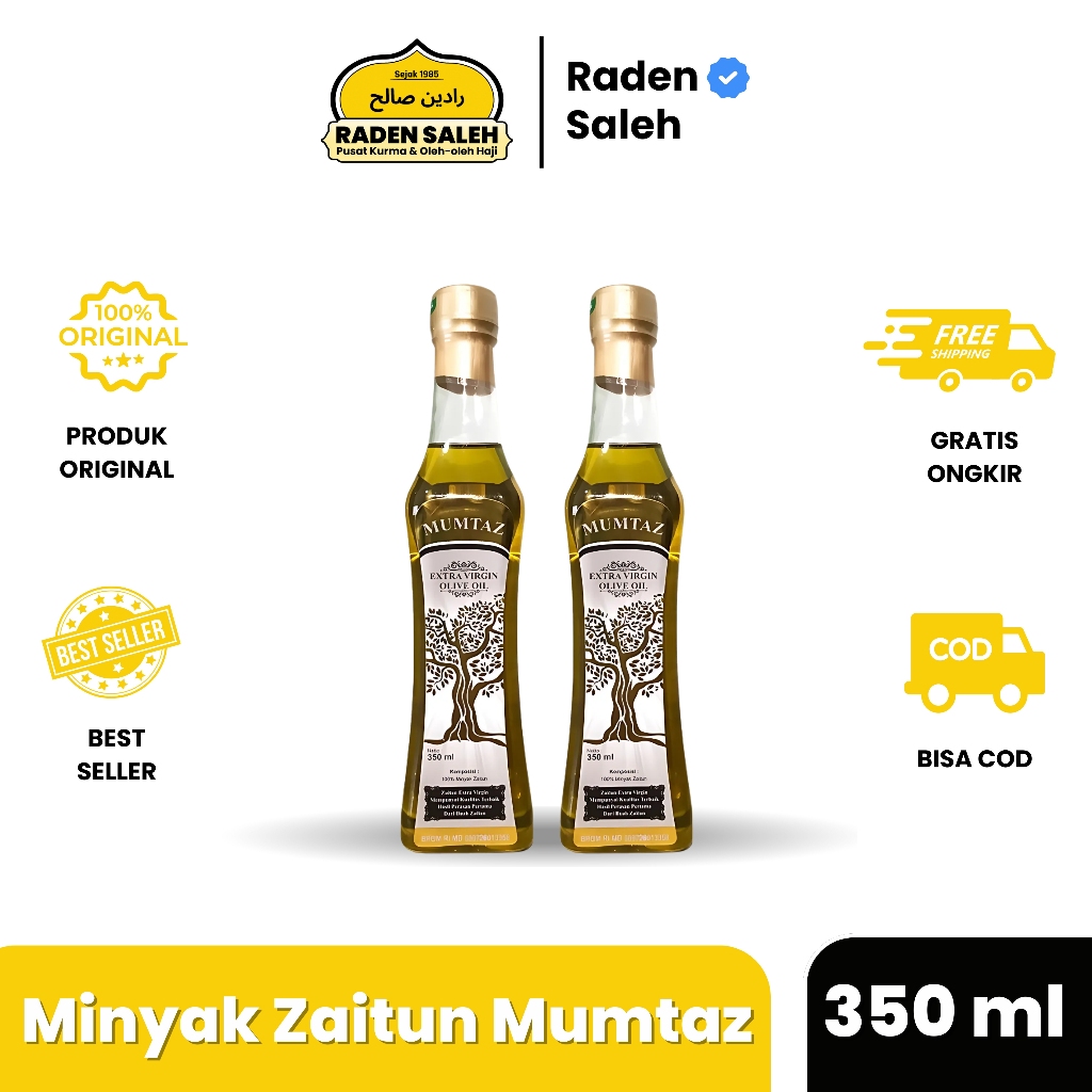 

Minyak Zaitun Mumtaz 350 ml | Minyak Zaitun Murni
